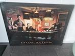 Retro  kunstdruk/legal action print., Ophalen of Verzenden, Zo goed als nieuw, Print, Minder dan 50 cm
