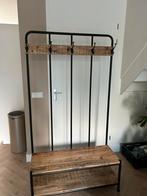 Kapstok met schoenenrek van mango hout, Ophalen, Zo goed als nieuw, Staande kapstok, 150 tot 200 cm
