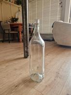 Decoratieve vaas/fles, Huis en Inrichting, Woonaccessoires | Vazen, Ophalen, Overige kleuren, Minder dan 50 cm, Glas