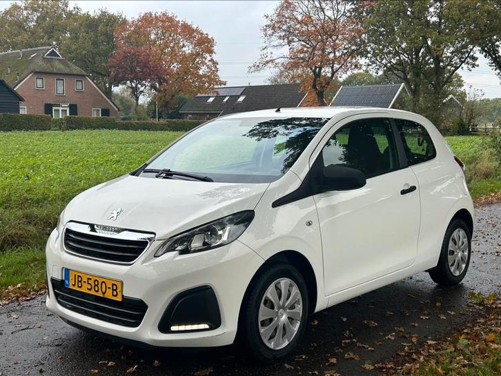 Peugeot 108 68PK 3DR 2016 wit | Cruise Control | Nieuwe Apk, Auto's, Peugeot, Particulier, ABS, Airbags, Boordcomputer, Cruise Control