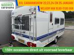 Hobby De Luxe 400 KB VOORTENT + 4 PERS + STAPELBED, Hobby, 750 - 1000 kg, 5 tot 6 meter, Tot en met 4