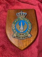 12 GGW Luchtmacht Klu  Embleem op Houten Schild, Ophalen of Verzenden, Luchtmacht, Nederland, Embleem of Badge