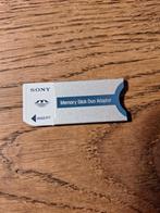 Sony memory stick duo adapter, Ophalen of Verzenden, Nieuw, Memory stick, Fotocamera