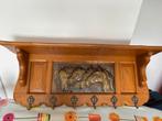 Vintage kapstok met paardenhoofd, Huis en Inrichting, Woonaccessoires | Kapstokken, Zo goed als nieuw, Minder dan 100 cm, Hout