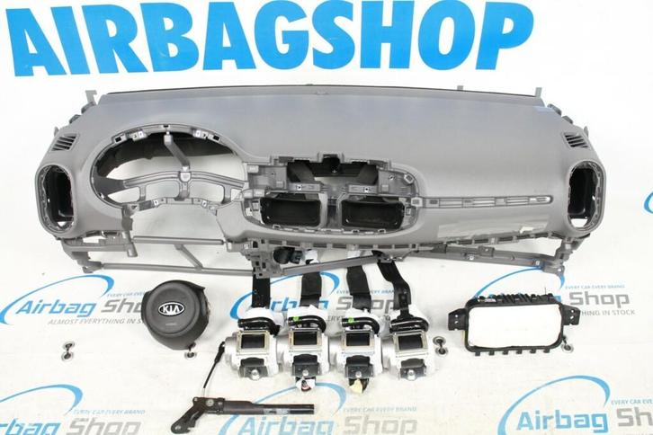 Airbag set - Dashboard grijs Kia Picanto (2017-heden), Auto-onderdelen, Dashboard en Schakelaars, Gebruikt, Ophalen of Verzenden