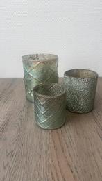 Riviera Maison waxinelichtjes, Huis en Inrichting, Ophalen of Verzenden, Zo goed als nieuw, Overige materialen, Minder dan 25 cm