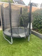 Trampoline met net - Goede staat!, Ophalen, Gebruikt