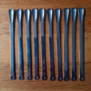 10 Latte Macchiatolepels/Roerstaafjes "Nespresso" beschikbaar voor biedingen