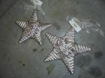 2 kerst sterren goudkleurig, Ophalen of Verzenden, Nieuw