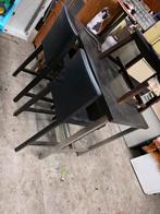 Mooie bartafel met 2 krukken nu 65, 1 kruk, Ophalen, 60 tot 90 cm