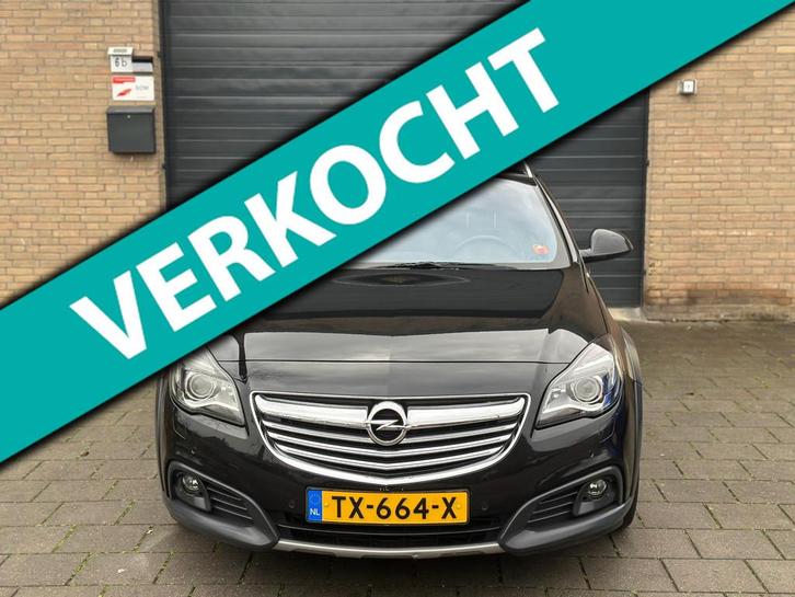Opel Insignia Country Tourer 2.0 T 4x4 ACC Clima Navi Camera, Auto's, Opel, Bedrijf, Te koop, Insignia, 4x4, ABS, Achteruitrijcamera