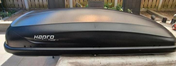 te huur: Hapro Traxer 6.6 Dakkoffer, Auto diversen, Dakkoffers, Ophalen