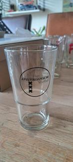 Het Amsterdamsche voetbal bierglas (Z257-19), Ophalen of Verzenden, Zo goed als nieuw, Glas of Glazen, Overige merken