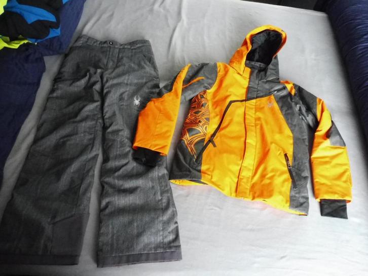 Skipak set Spyder 164 jas en broek skijas skibroek jas broek, Kinderen en Baby's, Kinderkleding | Maat 164, Gebruikt, Jongen of Meisje