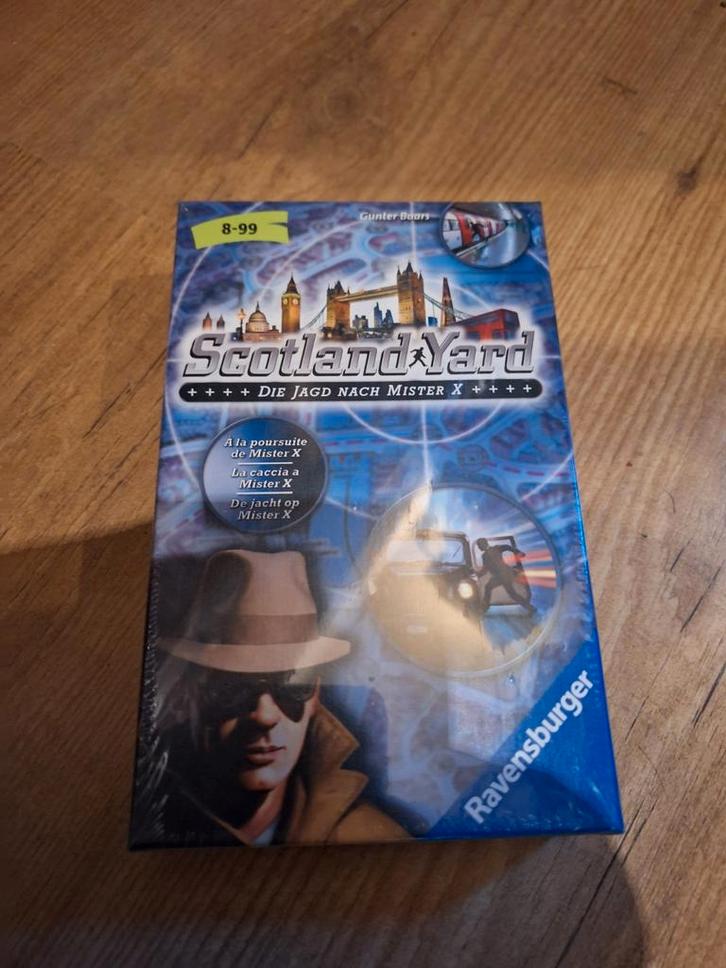 Scotland Yard reisspel, Hobby en Vrije tijd, Gezelschapsspellen | Bordspellen, Zo goed als nieuw, Drie of vier spelers, Vijf spelers of meer