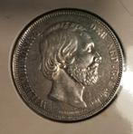 Koning willem iii rijksdaalder 1872, Ophalen of Verzenden, Koning Willem III, 2½ gulden