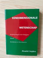 Eendimensionale Wetenschap - Hendrik Snijders, Ophalen of Verzenden, Nieuw, Overige wetenschappen
