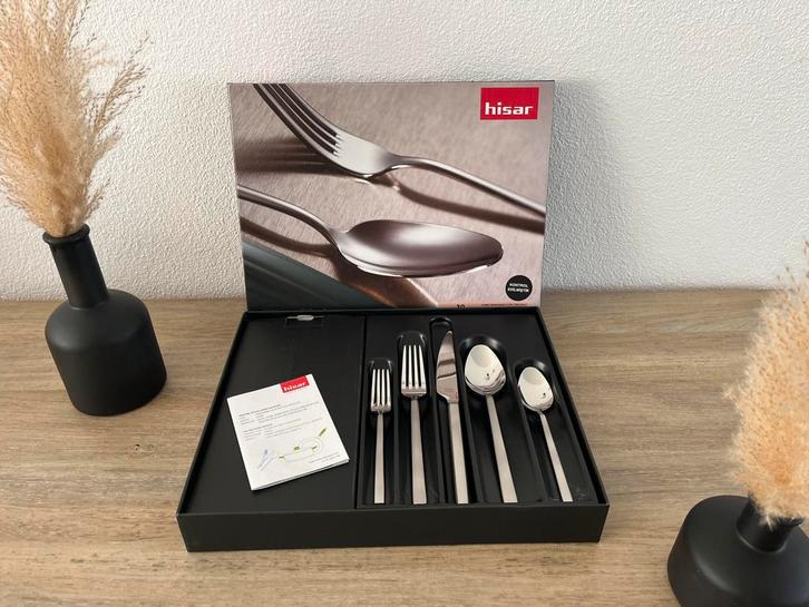 Hisar MILANO Bestekset 30 delig - Saten - Nieuw, Huis en Inrichting, Keuken | Bestek, Nieuw, Ophalen of Verzenden