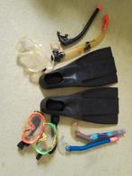 Zwemvliezen maat 44/45, snorkels en duikbrillen, Watersport en Boten, Snorkelen, Ophalen of Verzenden, Gebruikt, Snorkelset