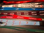 7 hangers voor pasje of sleutels  luchtvaartmaatschappijen, Ophalen of Verzenden, Gebruikt, Overige typen