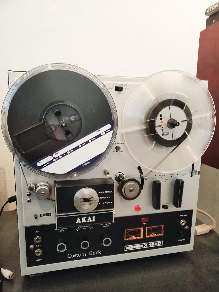 AKAI Taperecorder X-165D, Audio, Tv en Foto, Bandrecorders, Ophalen, Bandrecorder