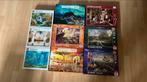 Puzzels, 9 stuks, 1000 stukjes, als nieuw!, Ophalen, 500 t/m 1500 stukjes, Zo goed als nieuw, Legpuzzel