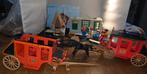 Playmobil Western Set met Postkoets en Figuren, Ophalen of Verzenden, Complete set