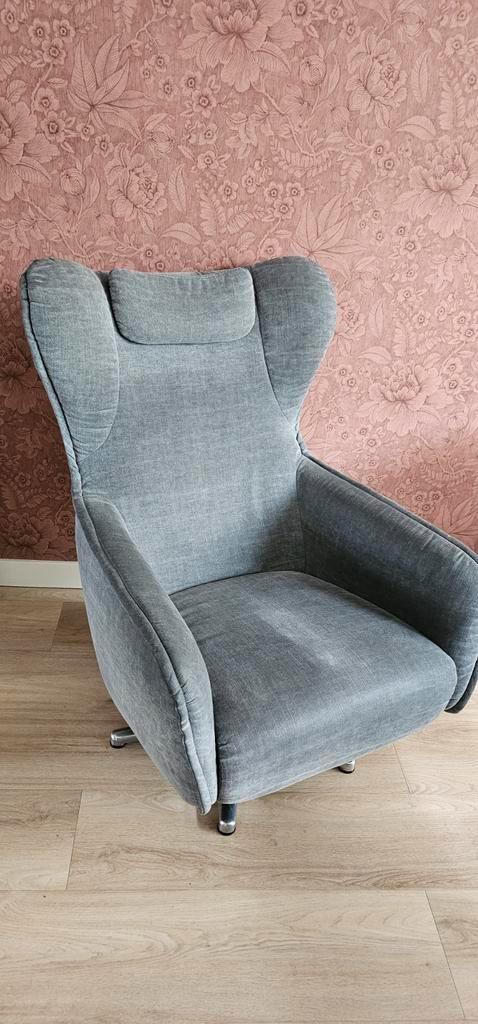 Mooie verstelbare relax fauteuil, Huis en Inrichting, Fauteuils, Zo goed als nieuw, Stof, 50 tot 75 cm, Ophalen