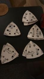 Schuurpapier driehoek, Doe-het-zelf en Verbouw, Gereedschap | Schuurmachines, Ophalen of Verzenden, Zo goed als nieuw, Minder dan 600 watt