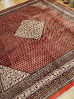Handgeknoopt perzisch tapijt sarough mir 326x304, Huis en Inrichting, Stoffering | Tapijten en Kleden, Info@SlatsAntiek.nl, Crème