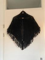 Zwarte omslagdoek stola oud-Hollandse kleding nieuw, Nieuw, Ophalen of Verzenden, Zwart