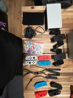 Nintendo Switch Oled Complete Set, Ophalen of Verzenden, Zo goed als nieuw