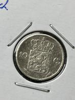 Zilveren dubbeltje 1825U, Koning Willem I, Zilver, 10 cent, Ophalen of Verzenden