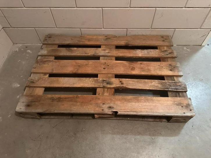 Sturdy Wooden Pallet / Stevig Houten Pallet 120x80 cm, Doe-het-zelf en Verbouw, Hout en Planken, Zo goed als nieuw, Pallet, Minder dan 200 cm