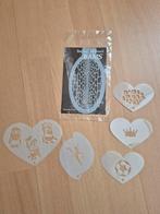 Mini Stencils Set - Gezichts- & Bodypainting, Hobby en Vrije tijd, Knutselen, Ophalen of Verzenden, Zo goed als nieuw, Materiaal