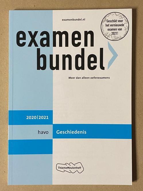 Havo examenbundel Geschiedenis 2020/2021, Boeken, Schoolboeken, Nieuw, Geschiedenis, HAVO, Ophalen of Verzenden