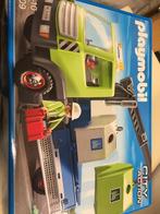 Playmobile, container, vuilniswagen en straatvegers, Ophalen of Verzenden, Zo goed als nieuw