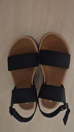 Graceland Black Ankle Boots / Chelsea Heels - Size 39, Ophalen of Verzenden, Zo goed als nieuw, Zwart