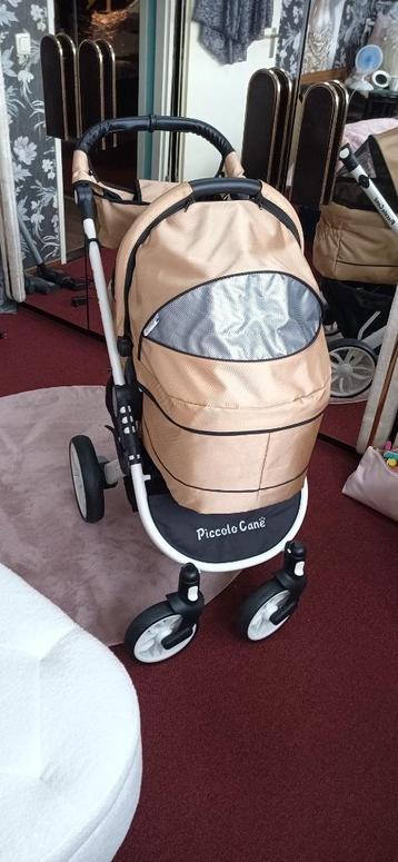 als nieuw honden buggy Piccolocane Tanto 2 Almond Beige beschikbaar voor biedingen