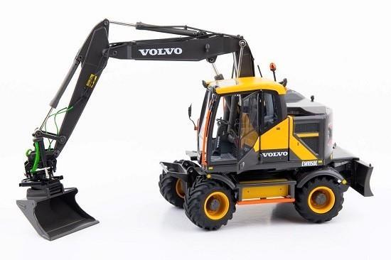 Volvo EWR 150E Wielkraan met Nokian Banden, Hobby en Vrije tijd, Modelauto's | 1:32, Zo goed als nieuw, Tractor of Landbouw, Overige merken