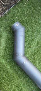 Kachelpijp 150 mm rvs met rozet, Huis en Inrichting, Kachels, Ophalen, Gebruikt, Houtkachel, Inbouw