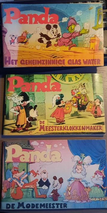 Marten toonder 3x Panda stripboek (1972) beschikbaar voor biedingen