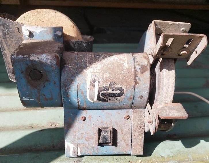 Slijpmachine - Gebruikt, Doe-het-zelf en Verbouw, Gereedschap | Schuurmachines, Gebruikt, Overige typen, Minder dan 600 watt, Ophalen of Verzenden