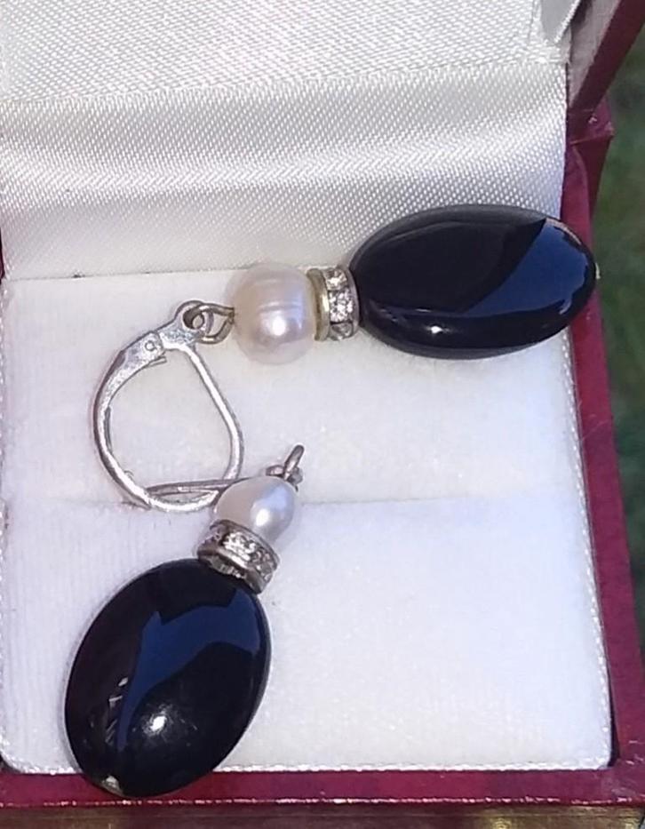 Oude Mooi Oorbellen, Sieraden, Tassen en Uiterlijk, Oorbellen, Nieuw, Zilver, Zilver, Ophalen of Verzenden