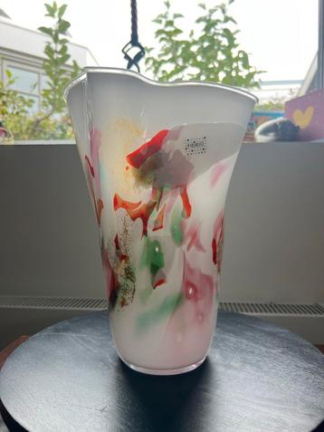 Fidrio Zakdoekvaas - Groot Glas - Kleurrijk Design beschikbaar voor biedingen