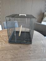 Reiskooi voor een vogel of papagaai., Ophalen, Metaal, Vogelkooi