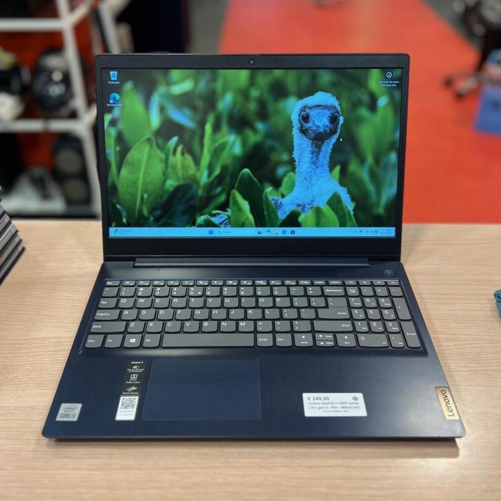 Lenovo ideaPad 3 15Il05 laptop | 10e gen i3 - 8Gb - 480GB SS, Computers en Software, Windows Laptops, Zo goed als nieuw