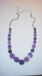 Paarse Ketting, Overige materialen, Verstelbaar, Verzenden, Paars