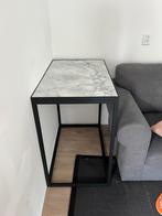 Site table marmer., Huis en Inrichting, Tafels | Sidetables, Ophalen of Verzenden, Rechthoekig, 50 tot 100 cm