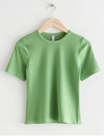 Apple green top (& Other Stories), Ophalen of Verzenden, Korte mouw, Maat 34 (XS) of kleiner, Groen
